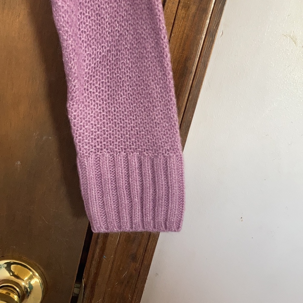 Sonoma sweater cowlneck supersoft tunic lavender casual boho office M - Picture 6 of 17
